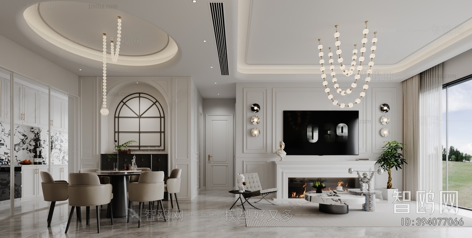 French Style A Living Room