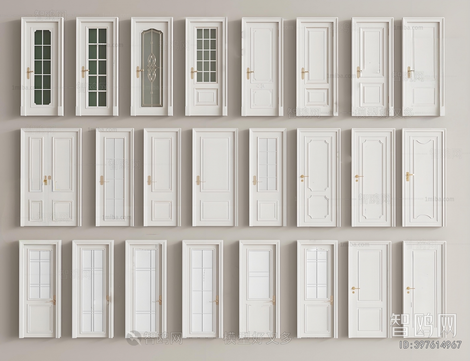 French Style Single Door