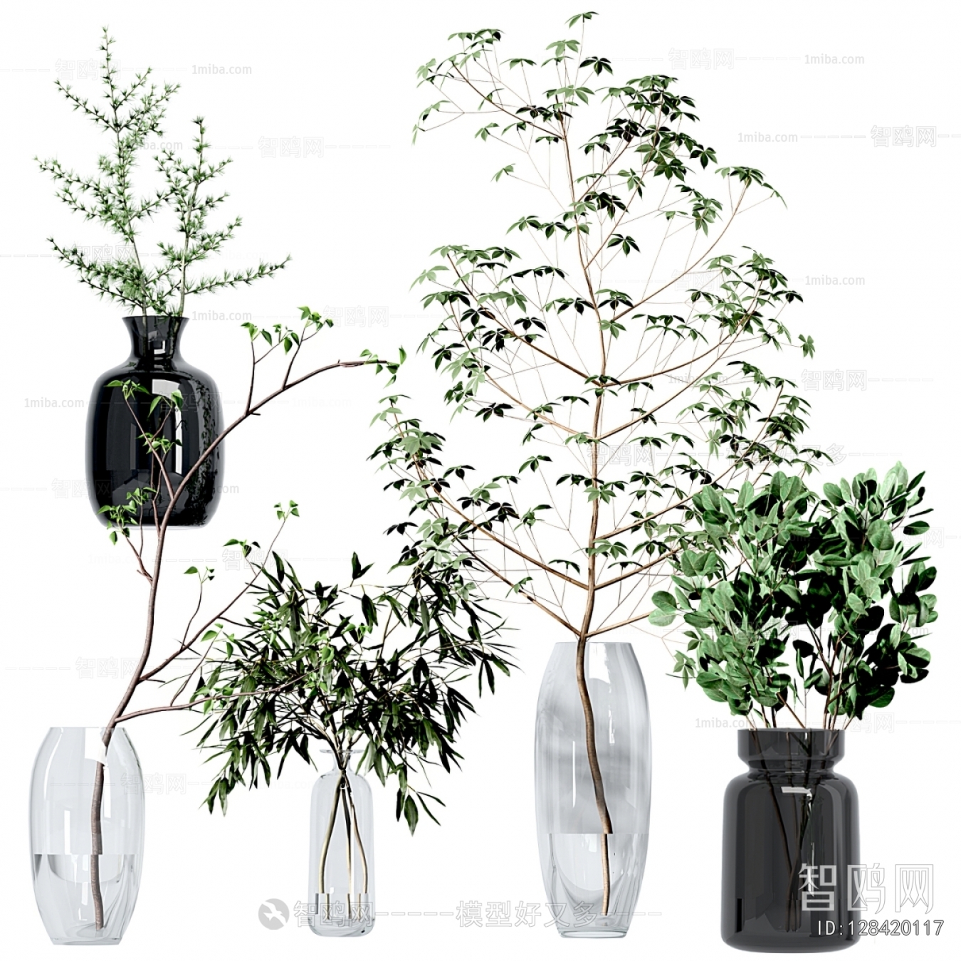 Modern Aquatic Green Plant