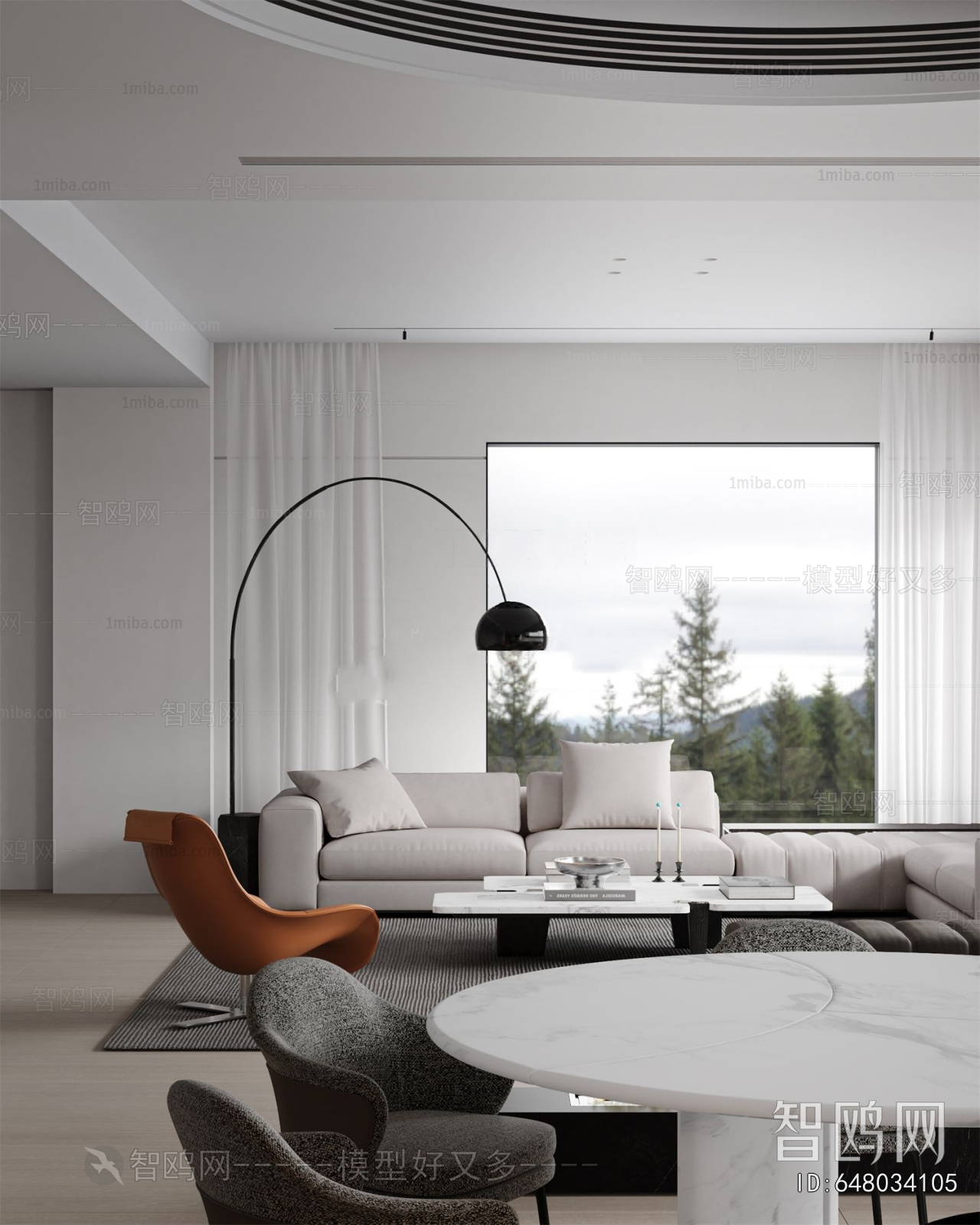 Modern A Living Room