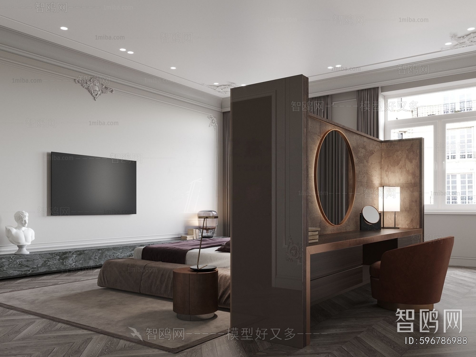 French Style Bedroom