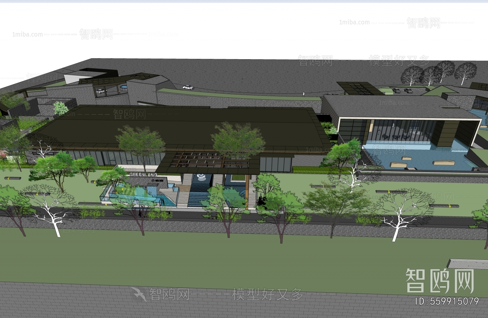 New Chinese Style Negotiation Area