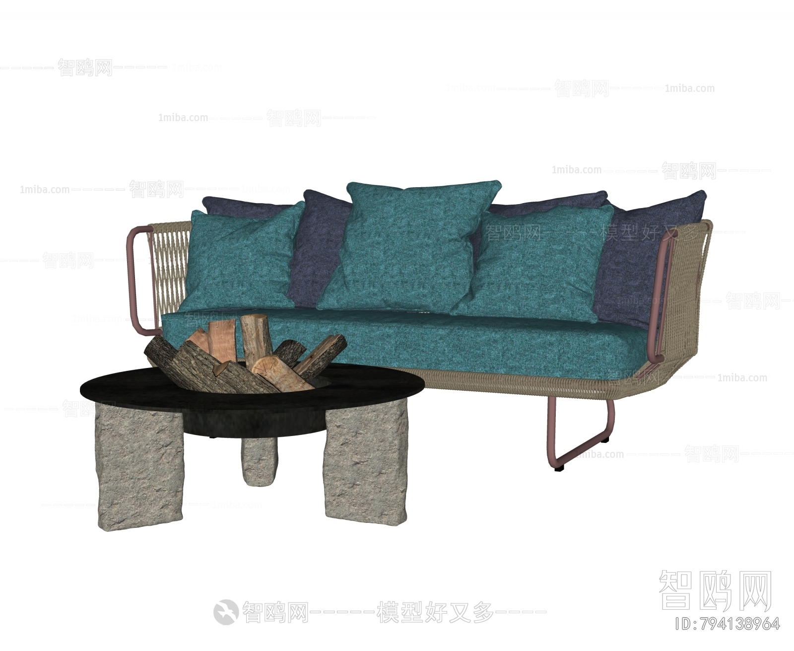 Modern Outdoor Sofa