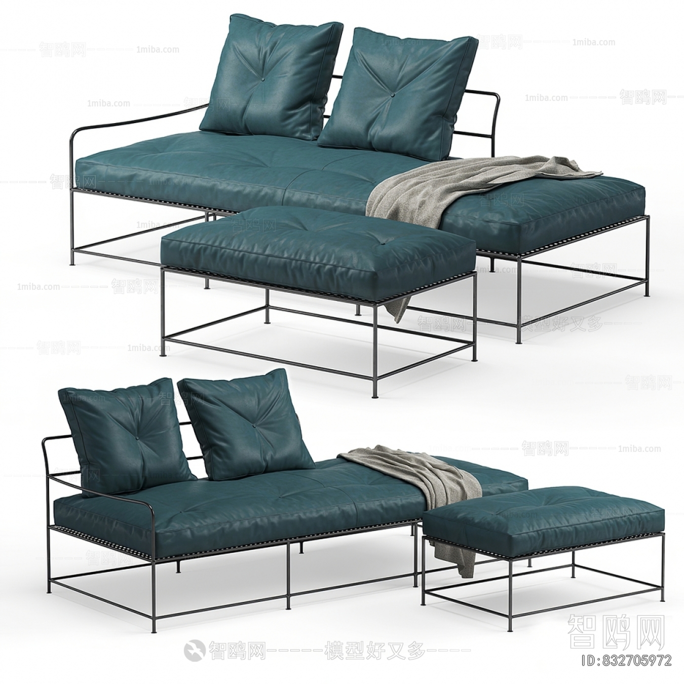 Modern Three-seat Sofa