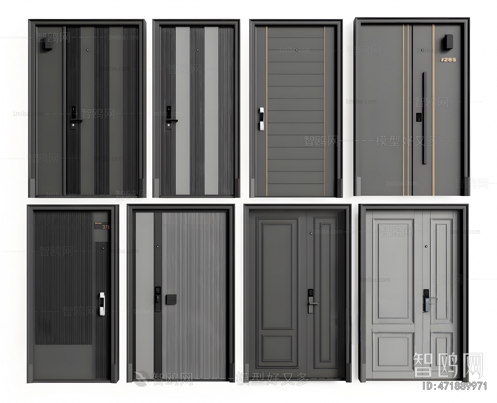 Modern Entrance Door