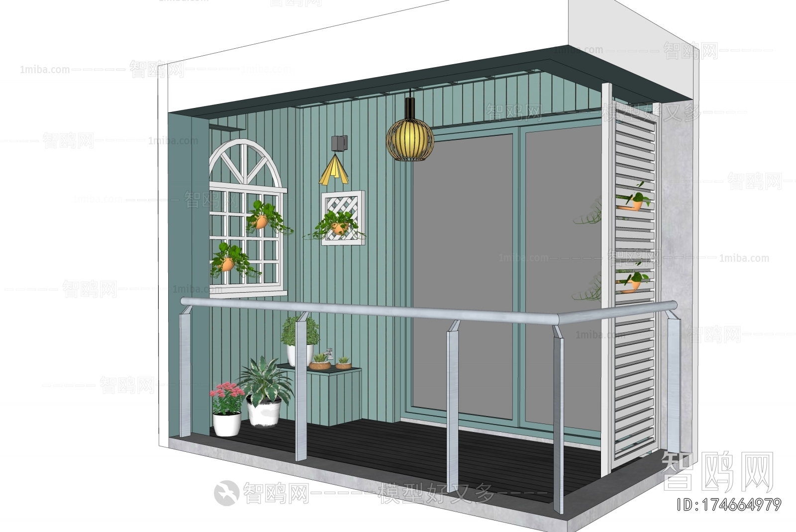 Modern Leisure Balcony