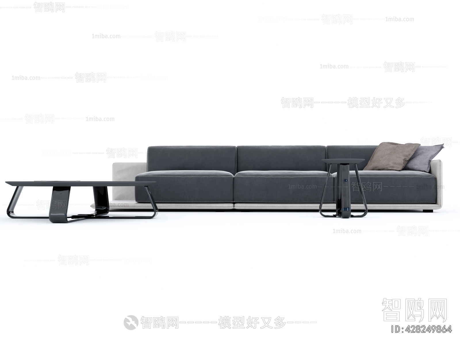 Modern Three-seat Sofa