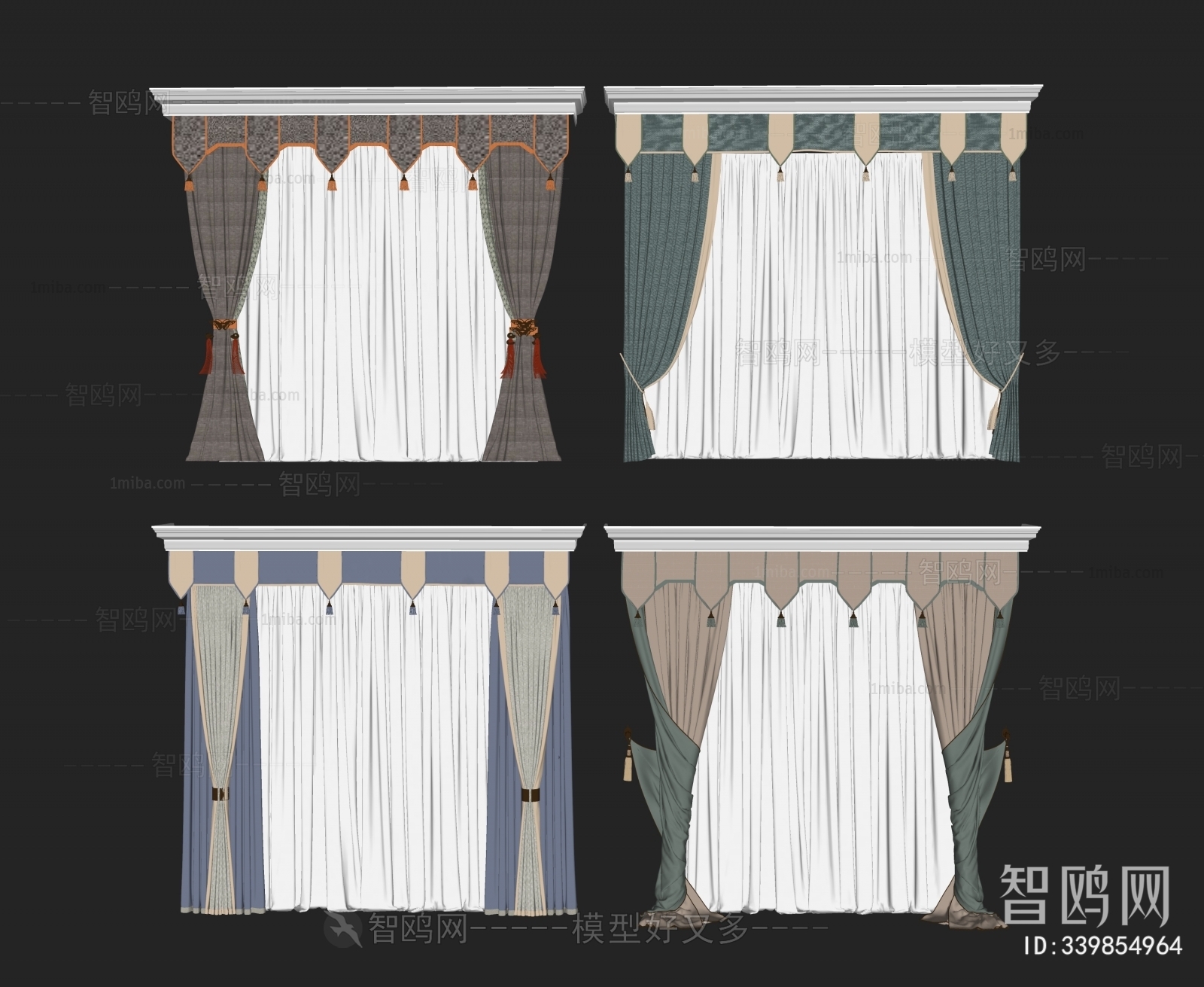 New Chinese Style The Curtain