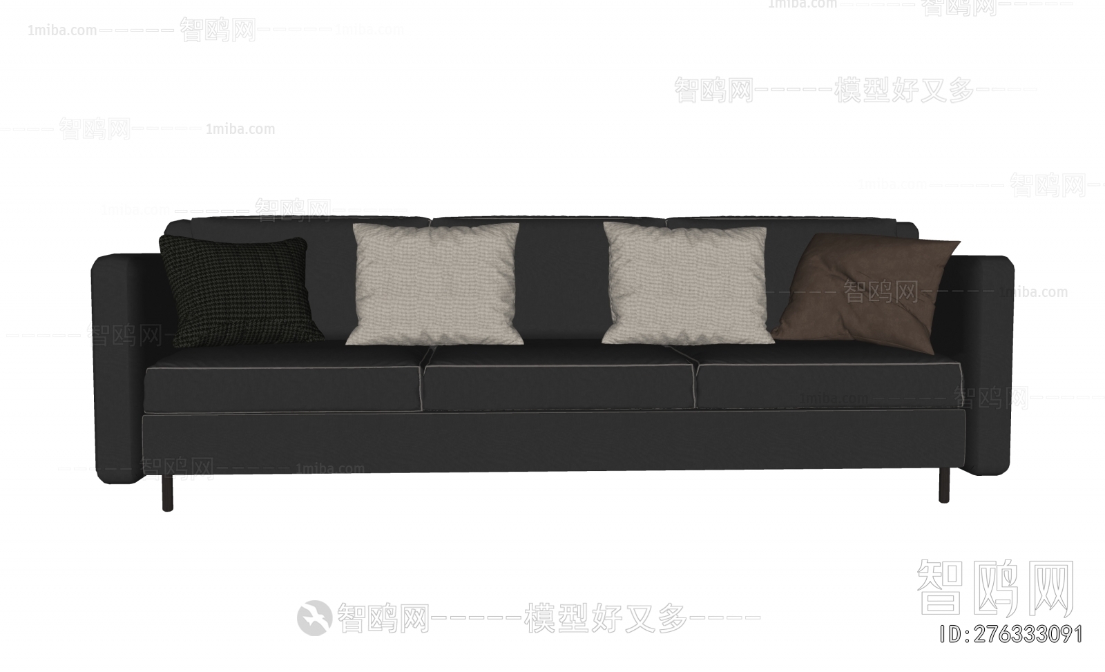 Modern Three-seat Sofa