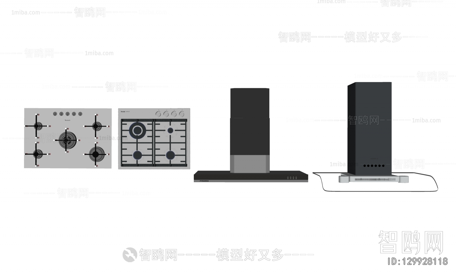 Modern Kitchen Electric Gas Range