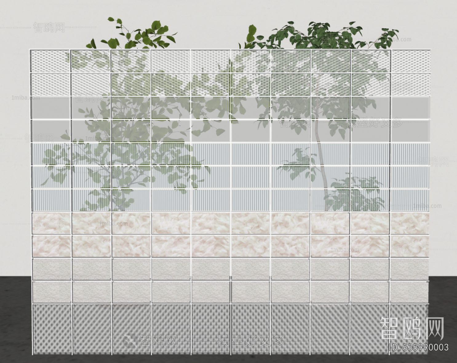 Modern Glass Screen Partition