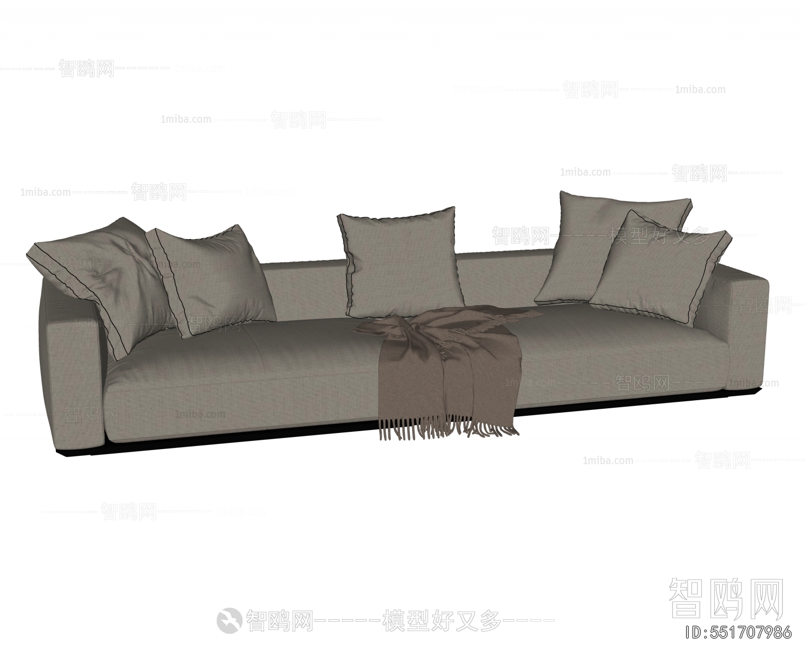 Modern Multi Person Sofa