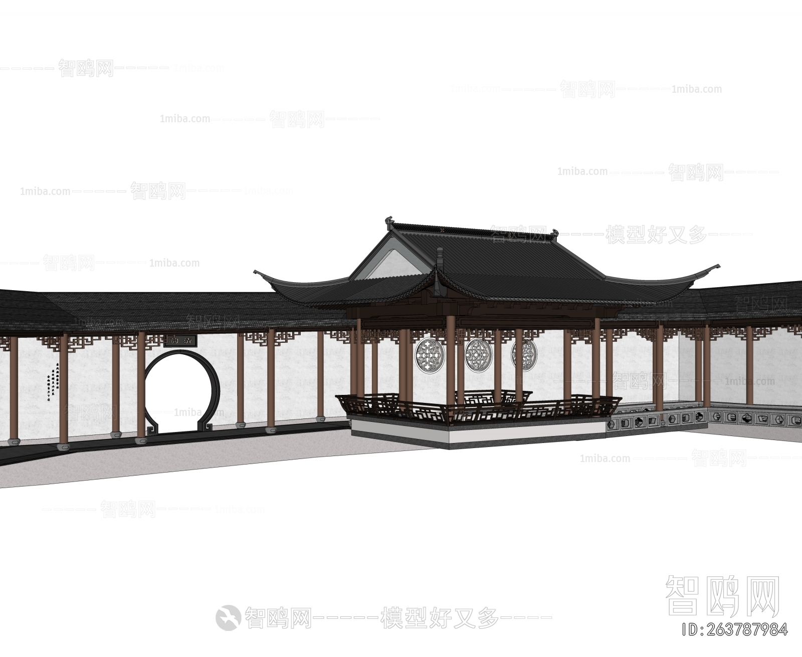 Chinese Style Gallery Frame