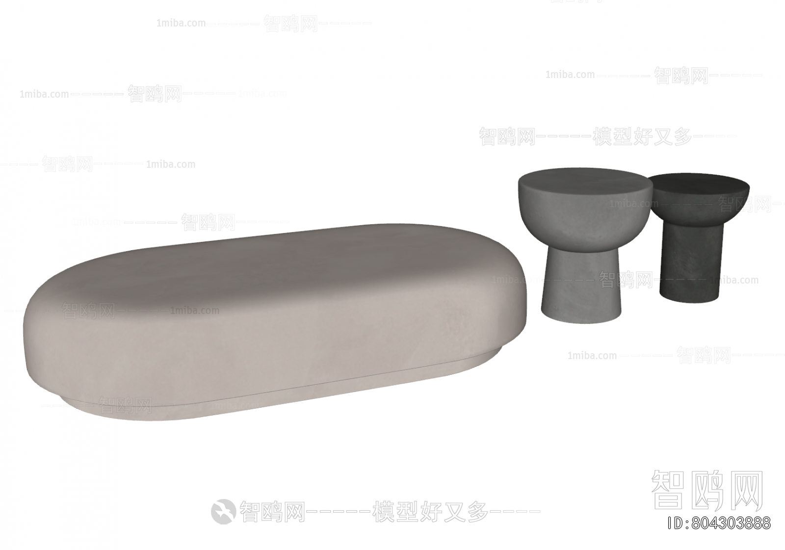 Wabi-sabi Style Coffee Table