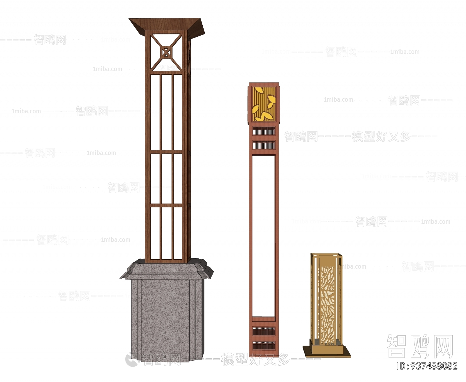 New Chinese Style Outdoor Light