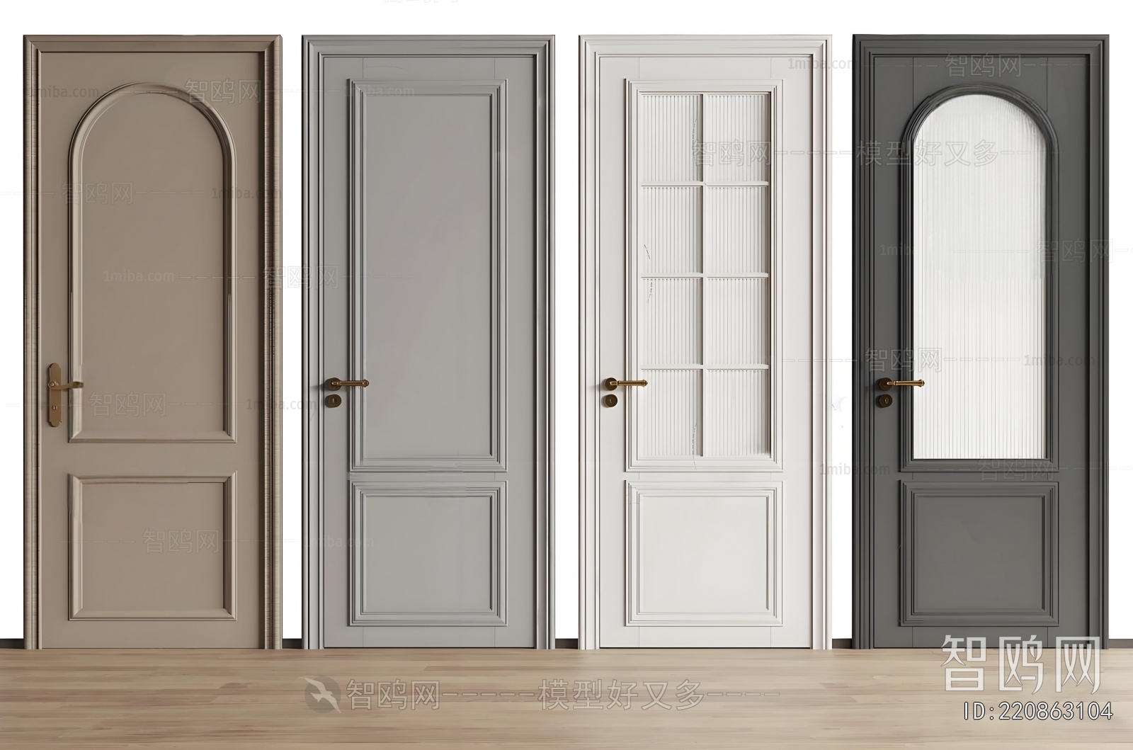 French Style Single Door