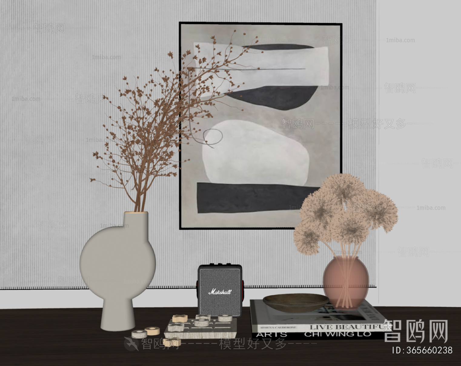 Wabi-sabi Style Decorative Set