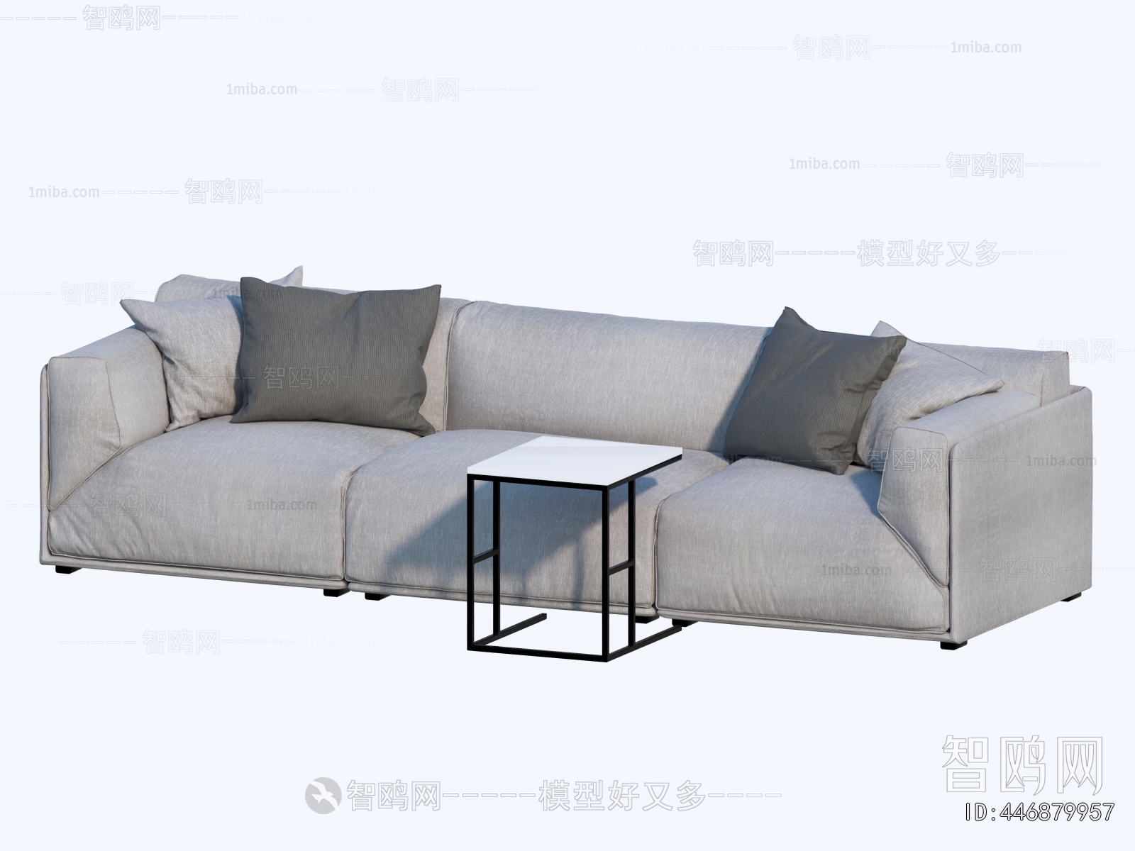 Modern Three-seat Sofa