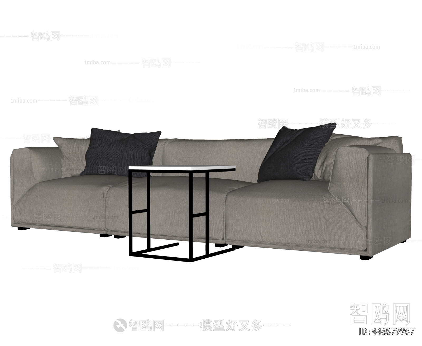 Modern Three-seat Sofa
