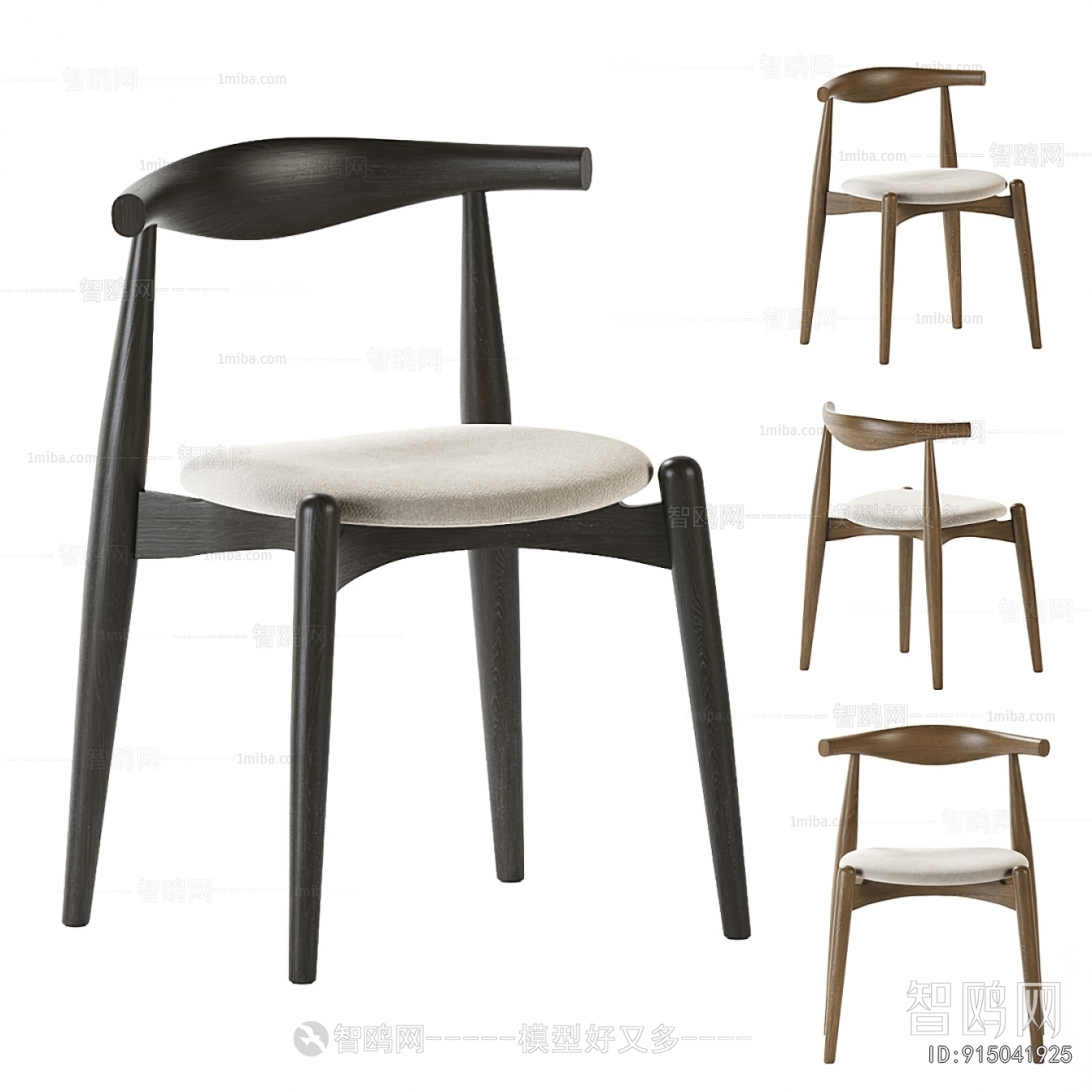 Nordic Style Single Chair