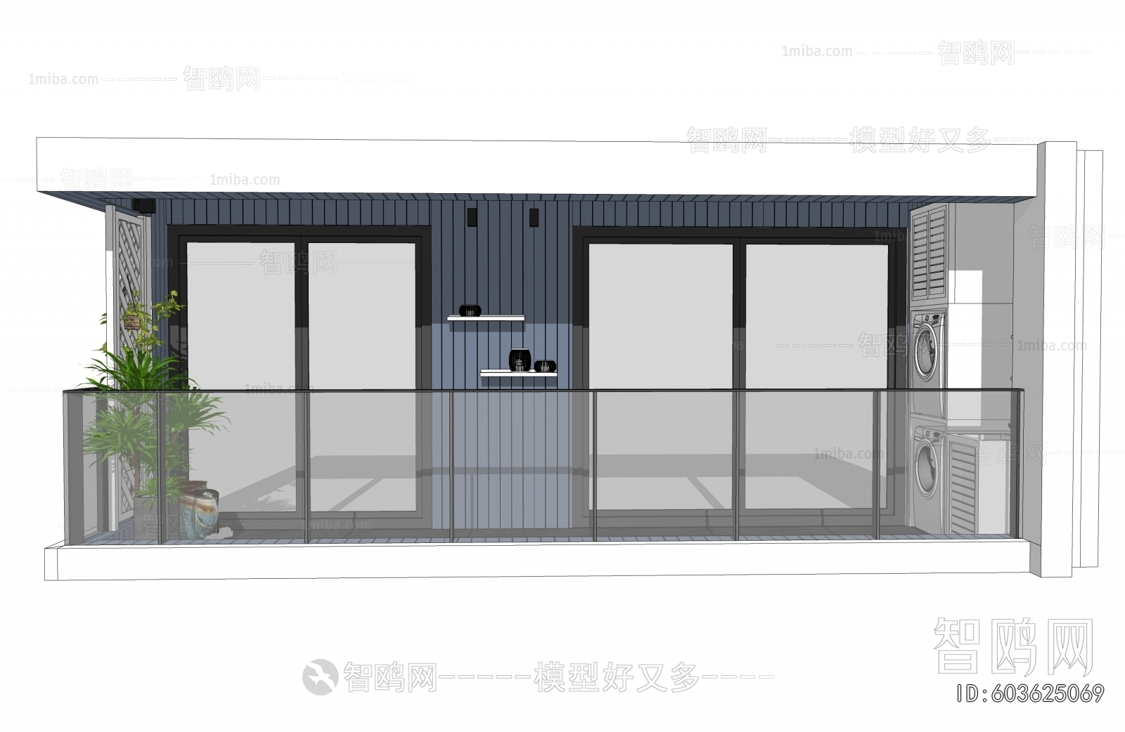 Modern Leisure Balcony