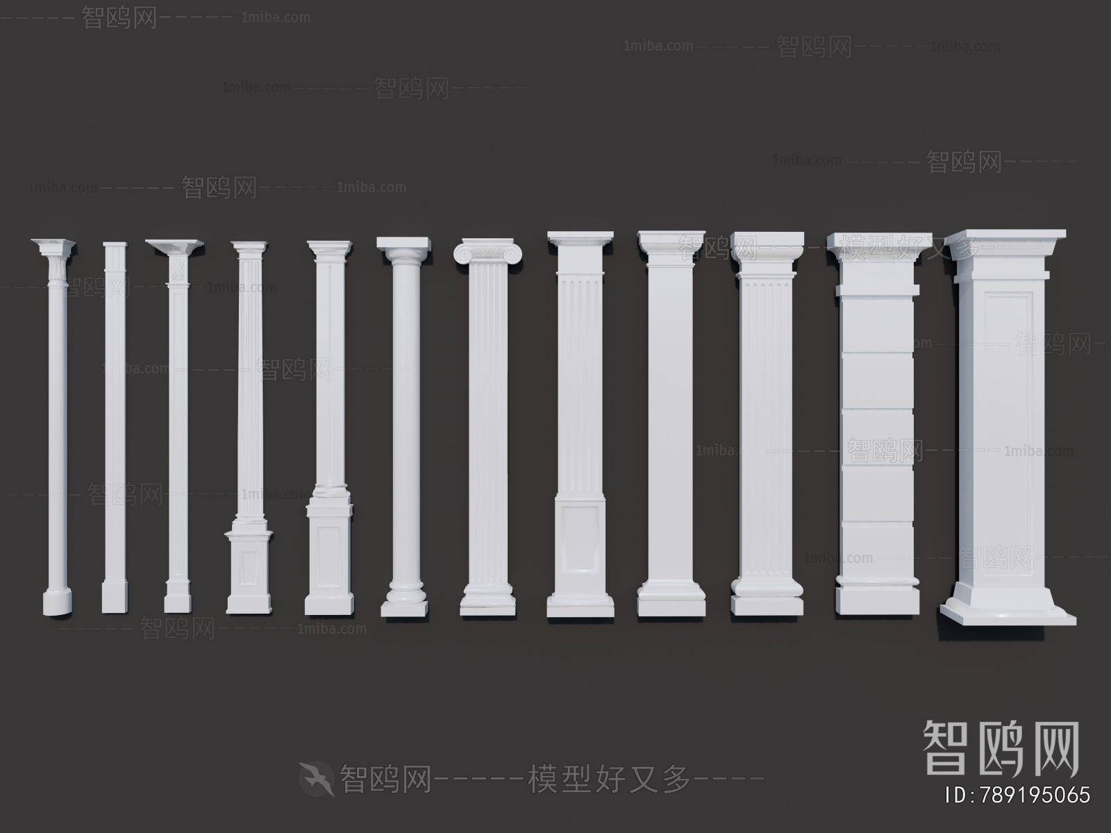 European Style Roman Pillar