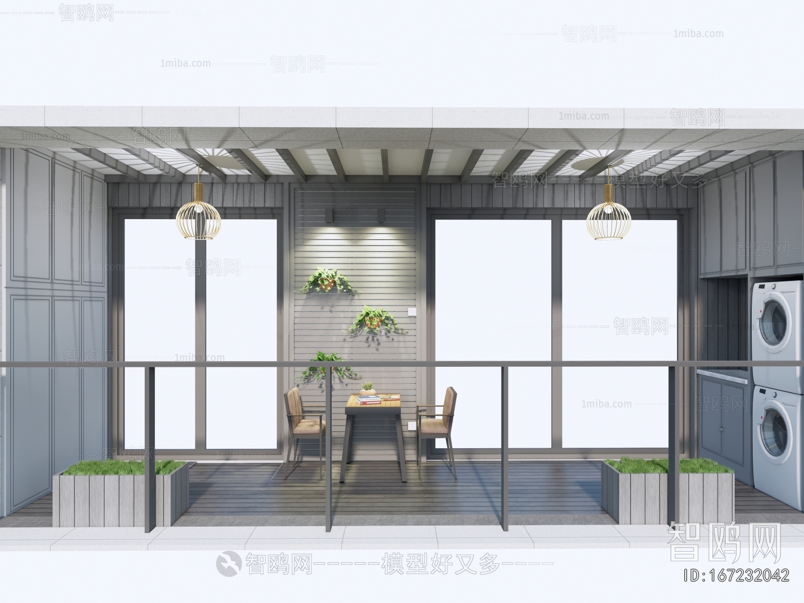 Modern Leisure Balcony