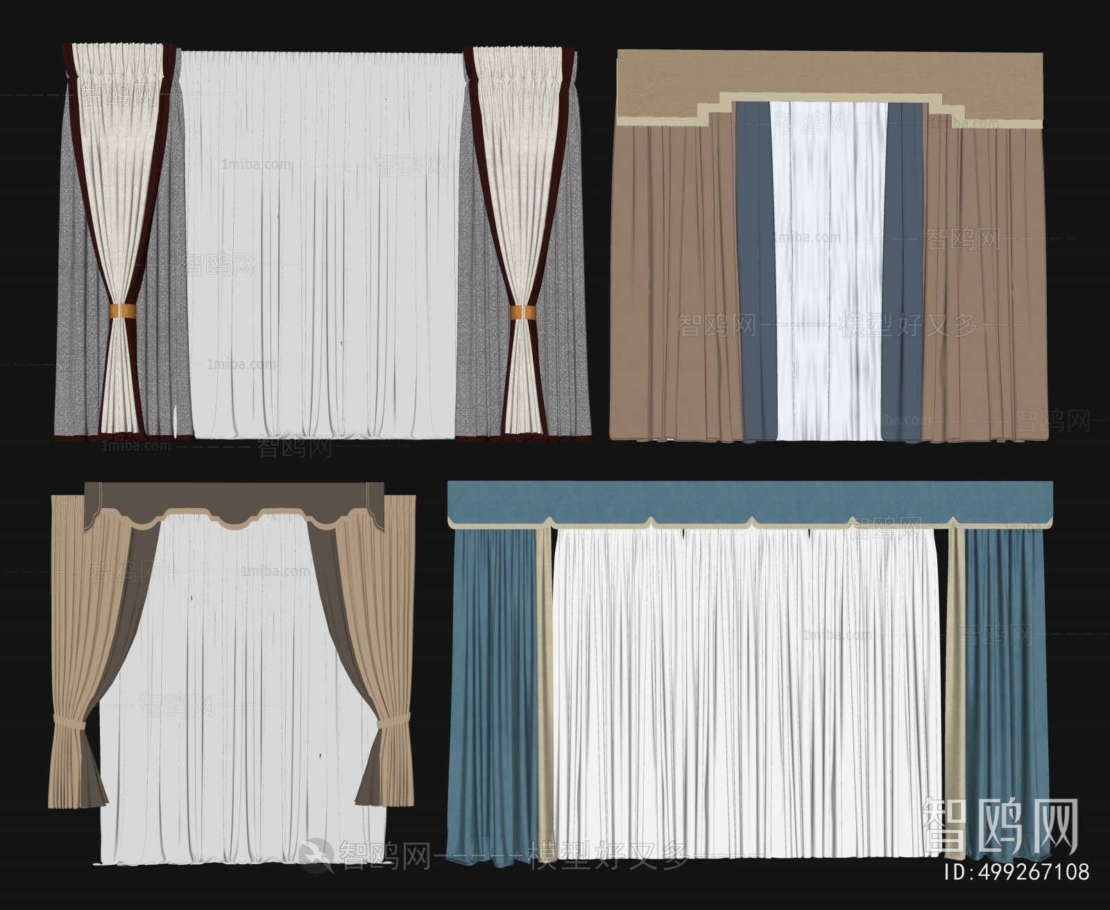 New Chinese Style The Curtain