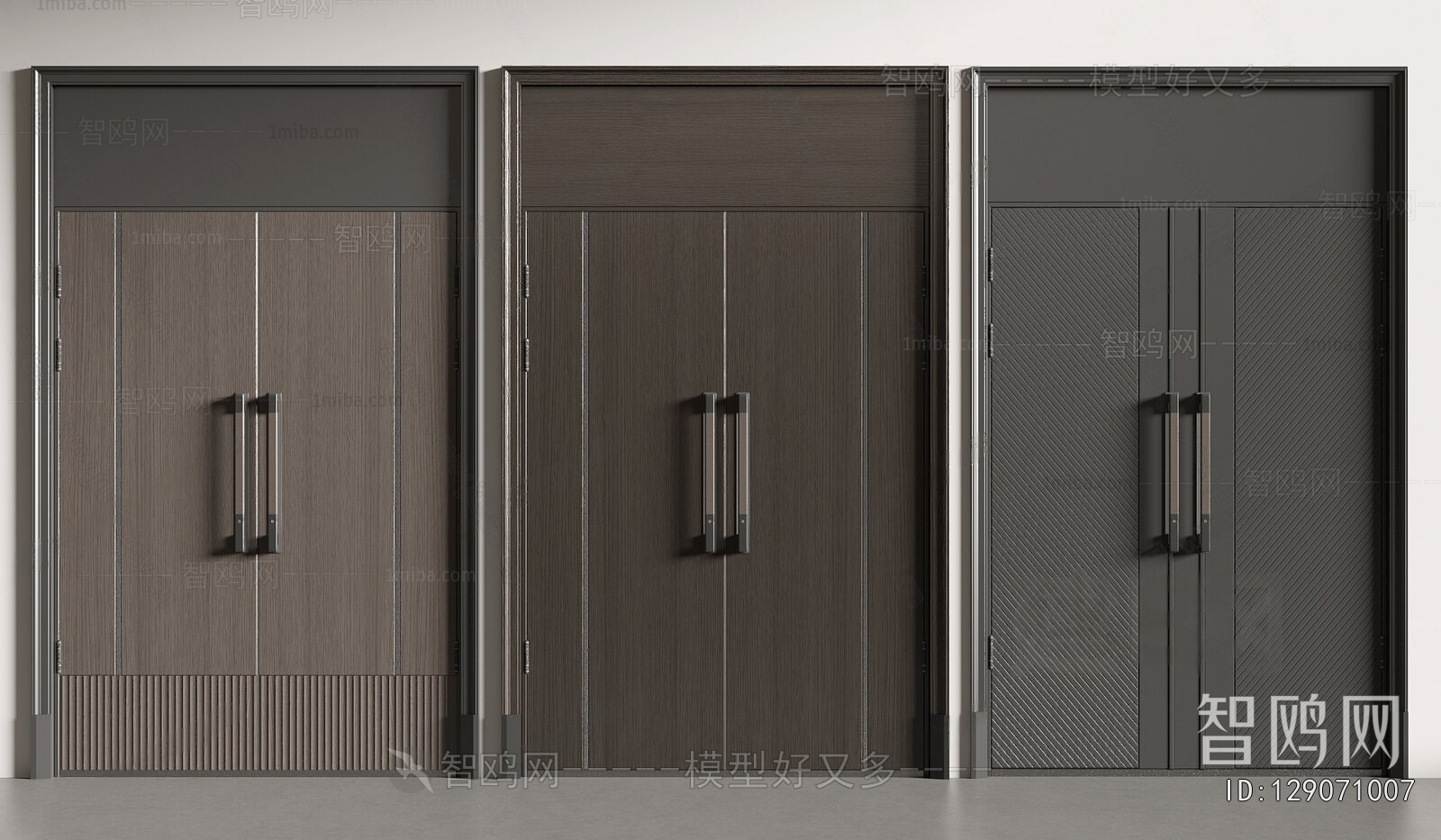 Modern Double Door