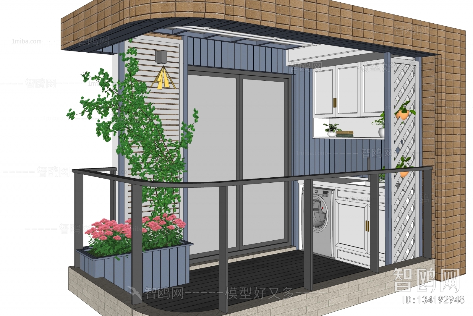 Modern Leisure Balcony