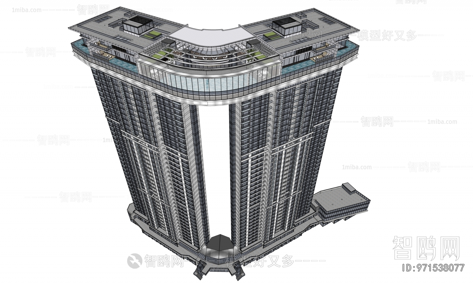 Modern Appearance Of Commercial Building