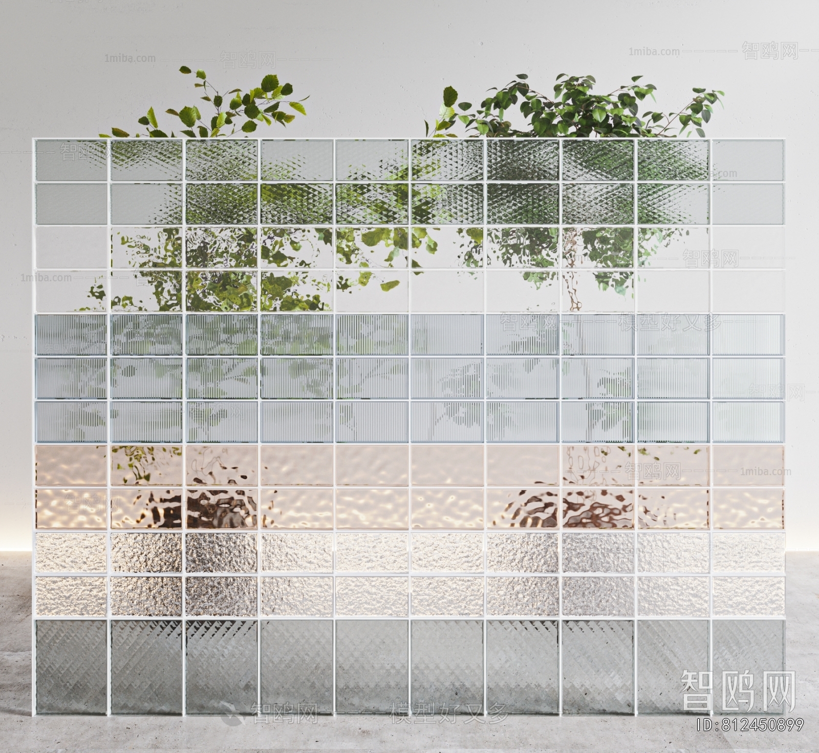 Modern Glass Screen Partition