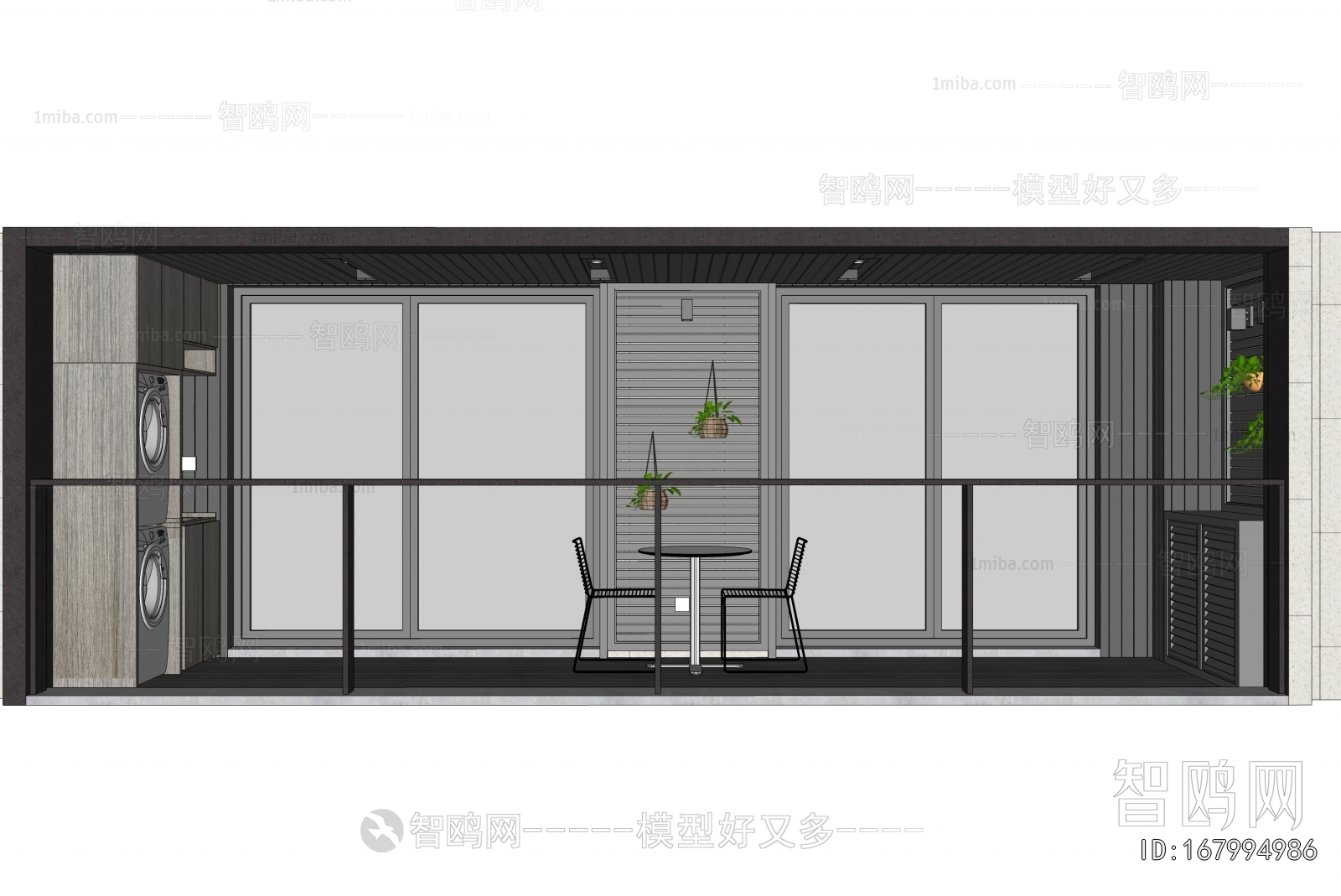 Modern Leisure Balcony