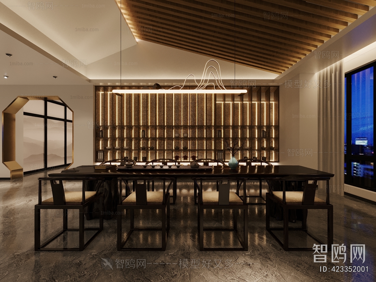 New Chinese Style Tea House