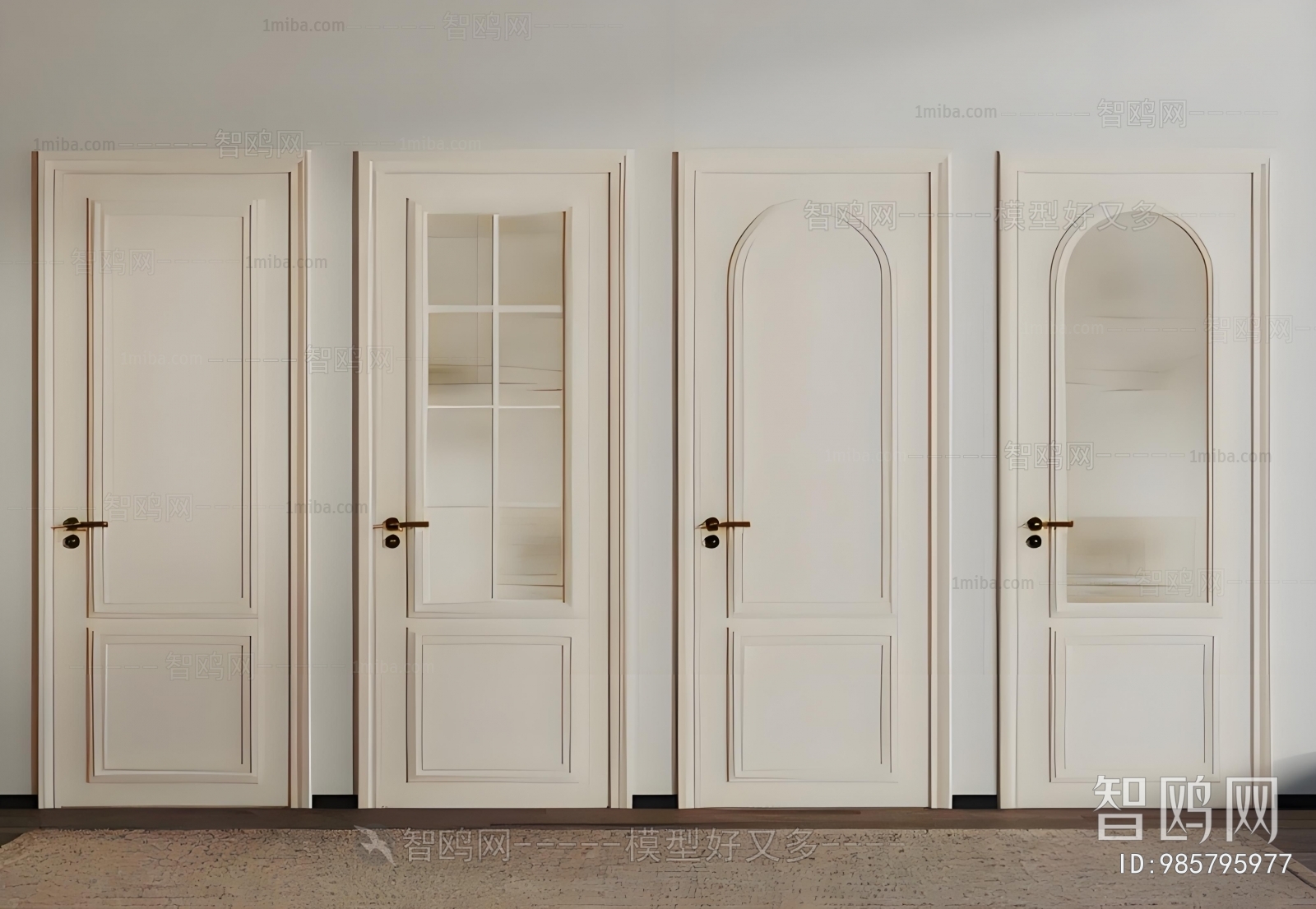 French Style Single Door