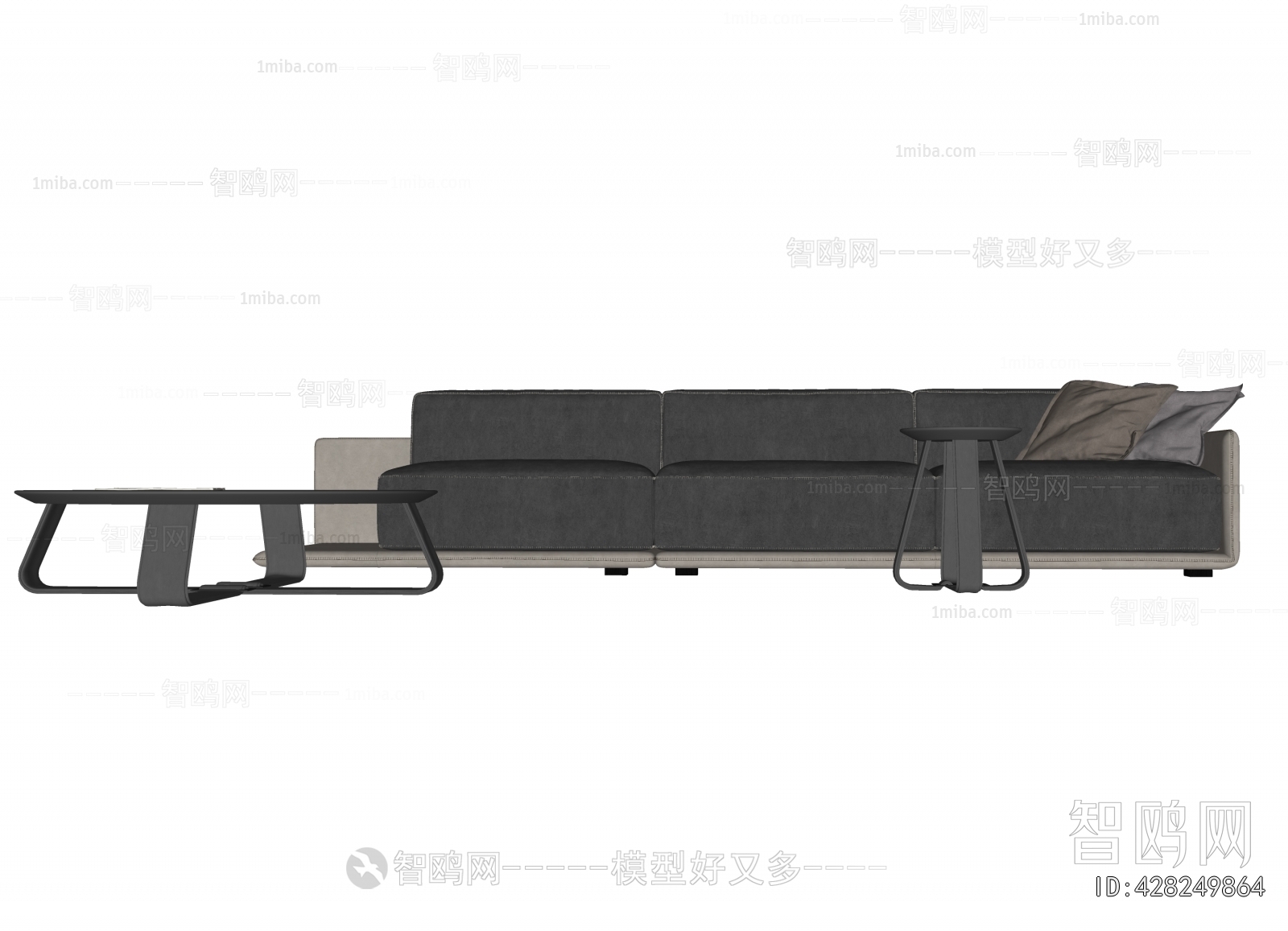 Modern Three-seat Sofa