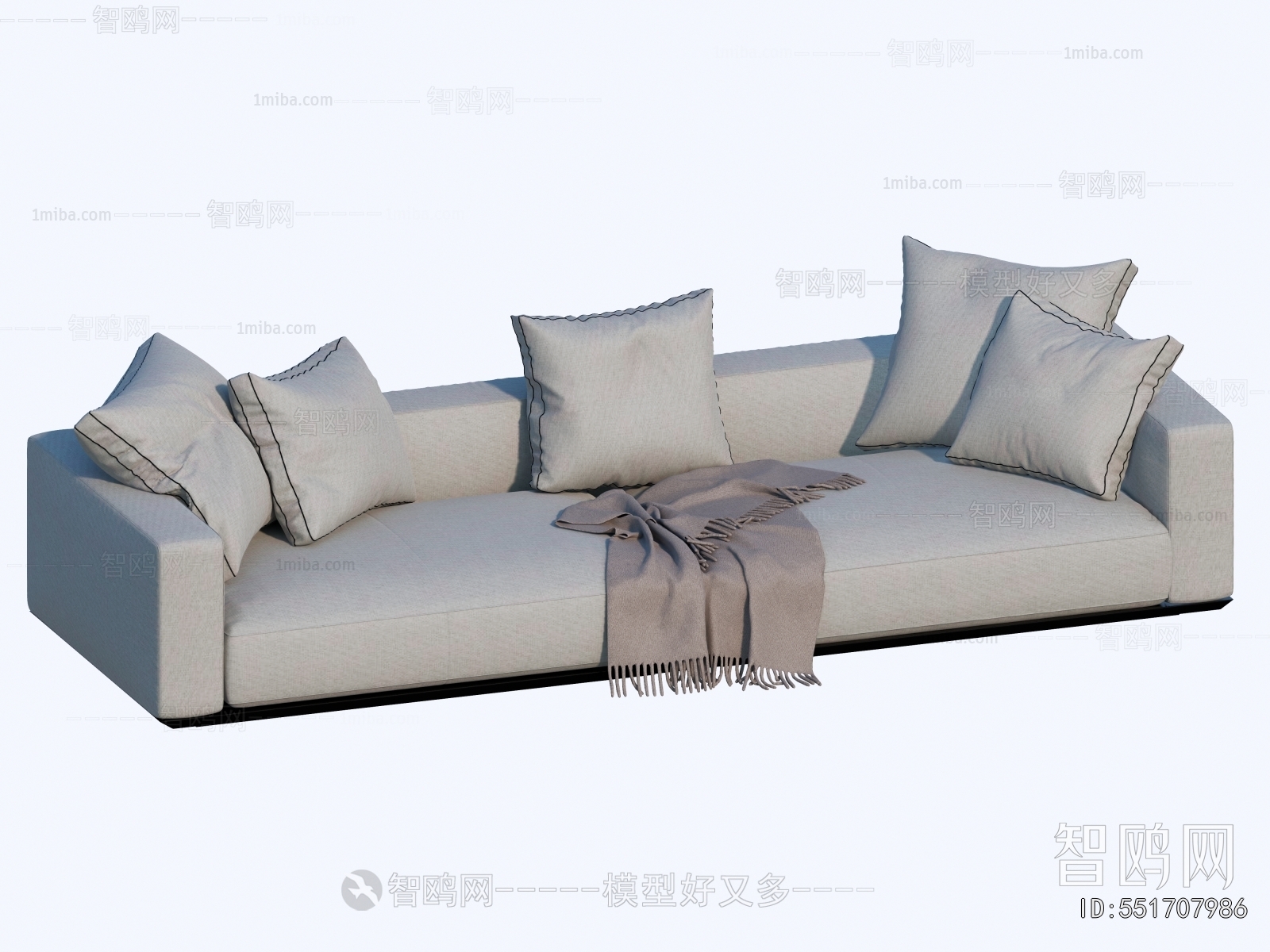 Modern Multi Person Sofa