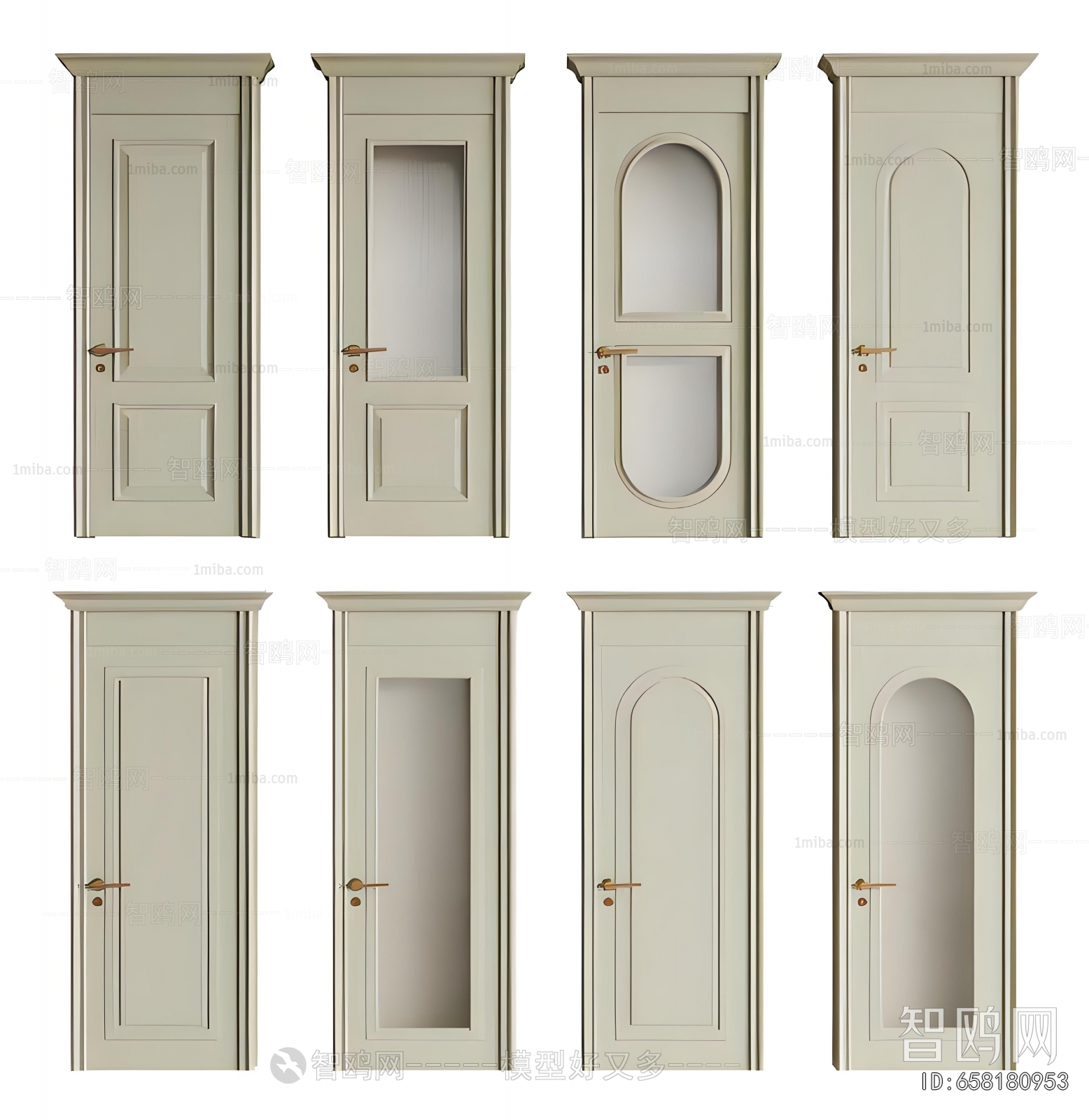 French Style Single Door