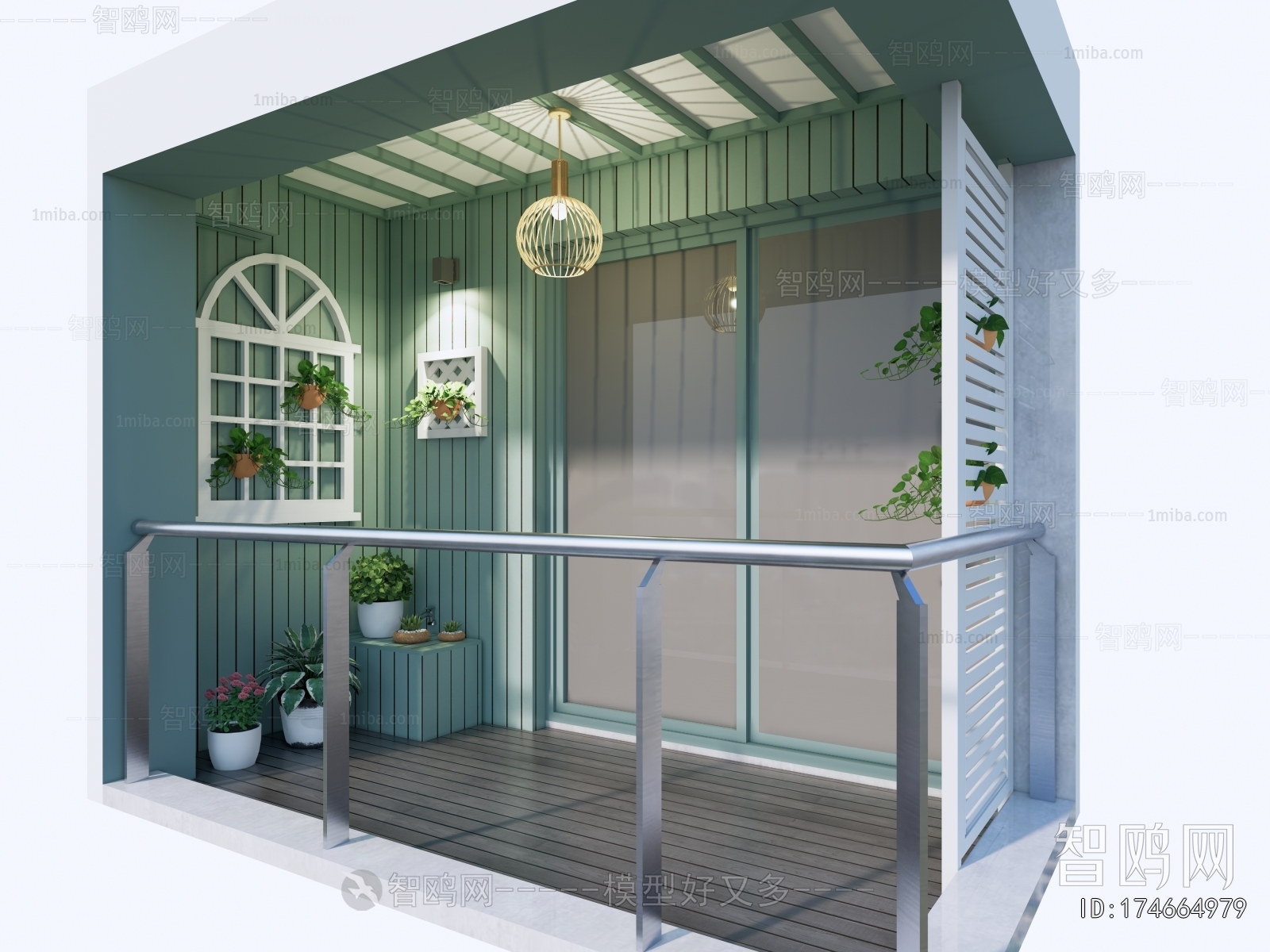 Modern Leisure Balcony