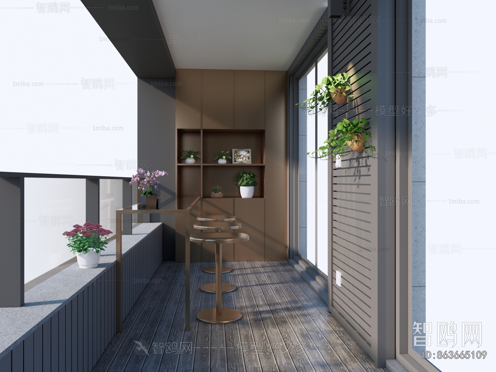 Modern Leisure Balcony