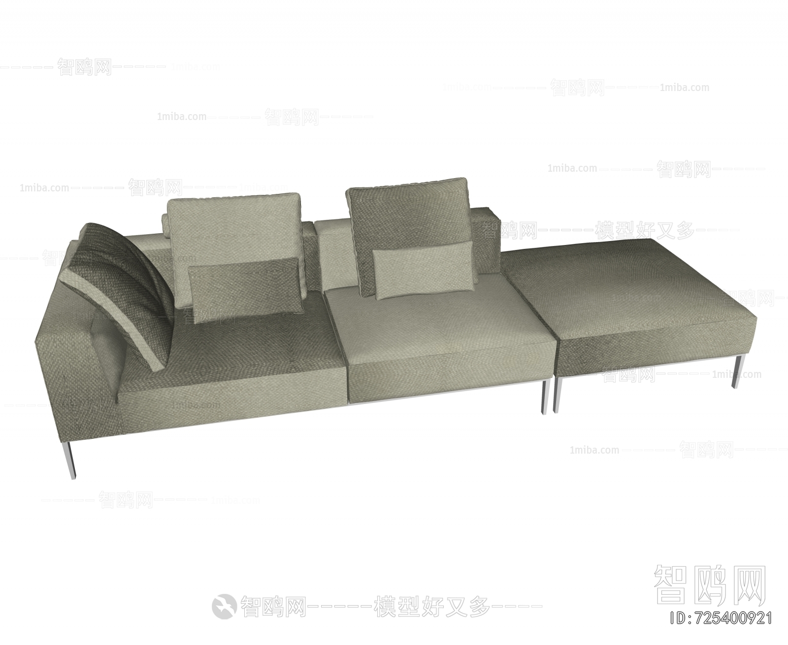 Modern Three-seat Sofa