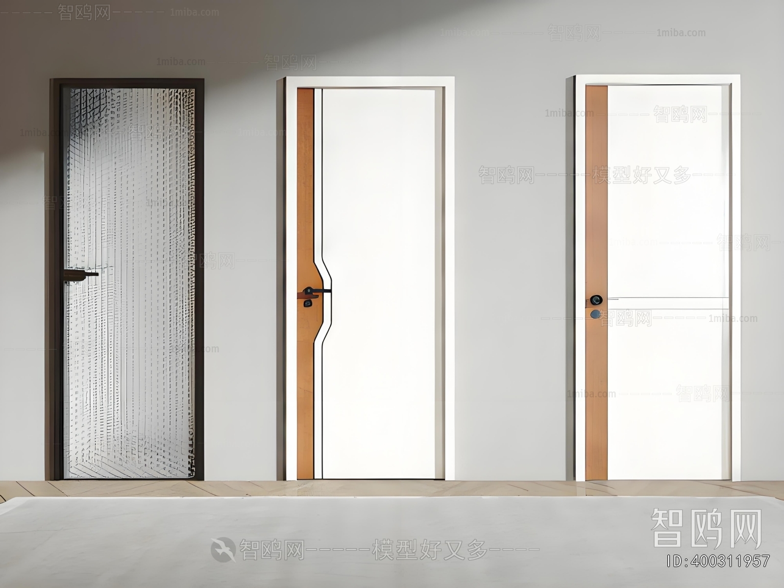 Modern Single Door