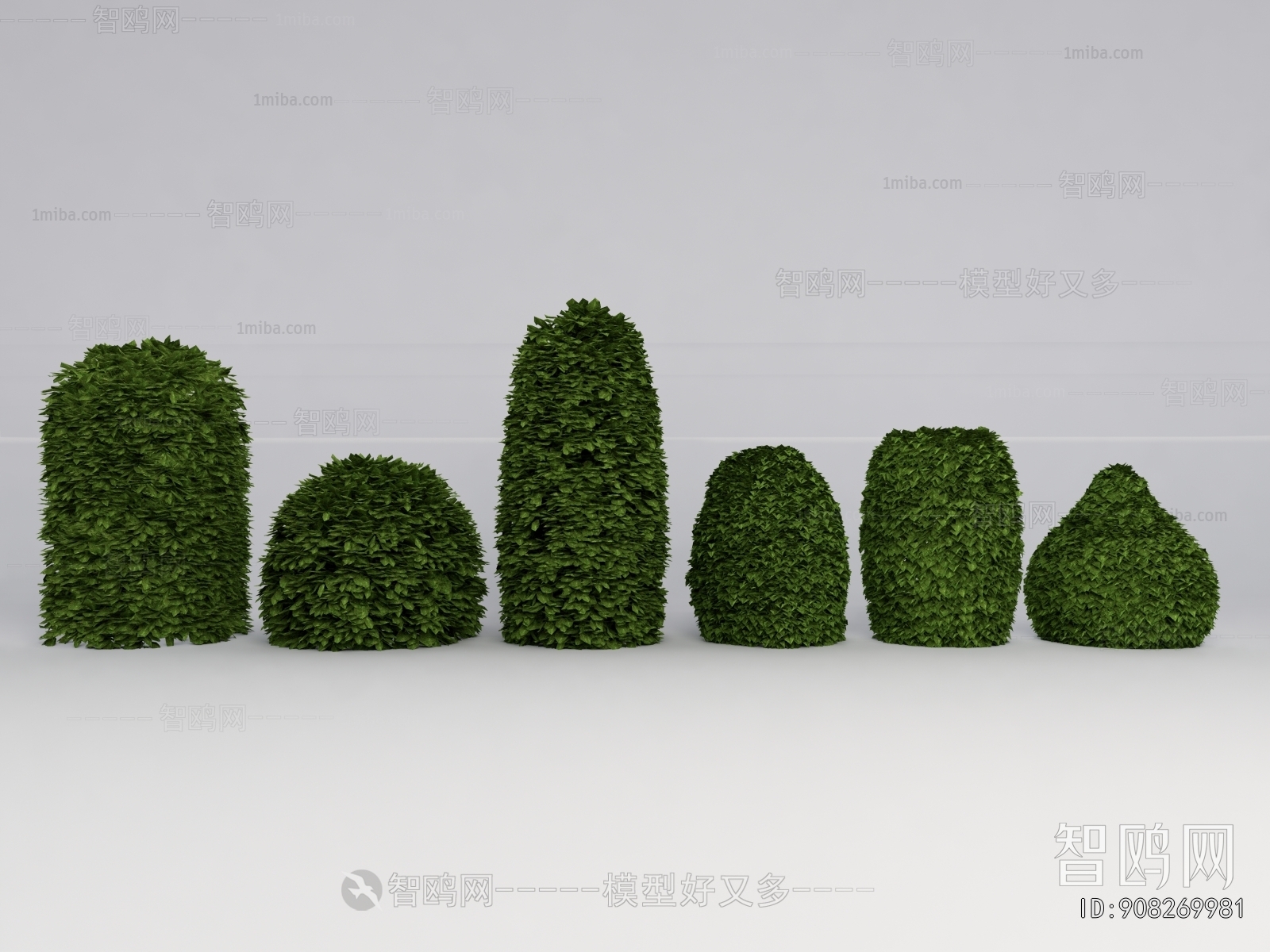 Modern Shrubbery