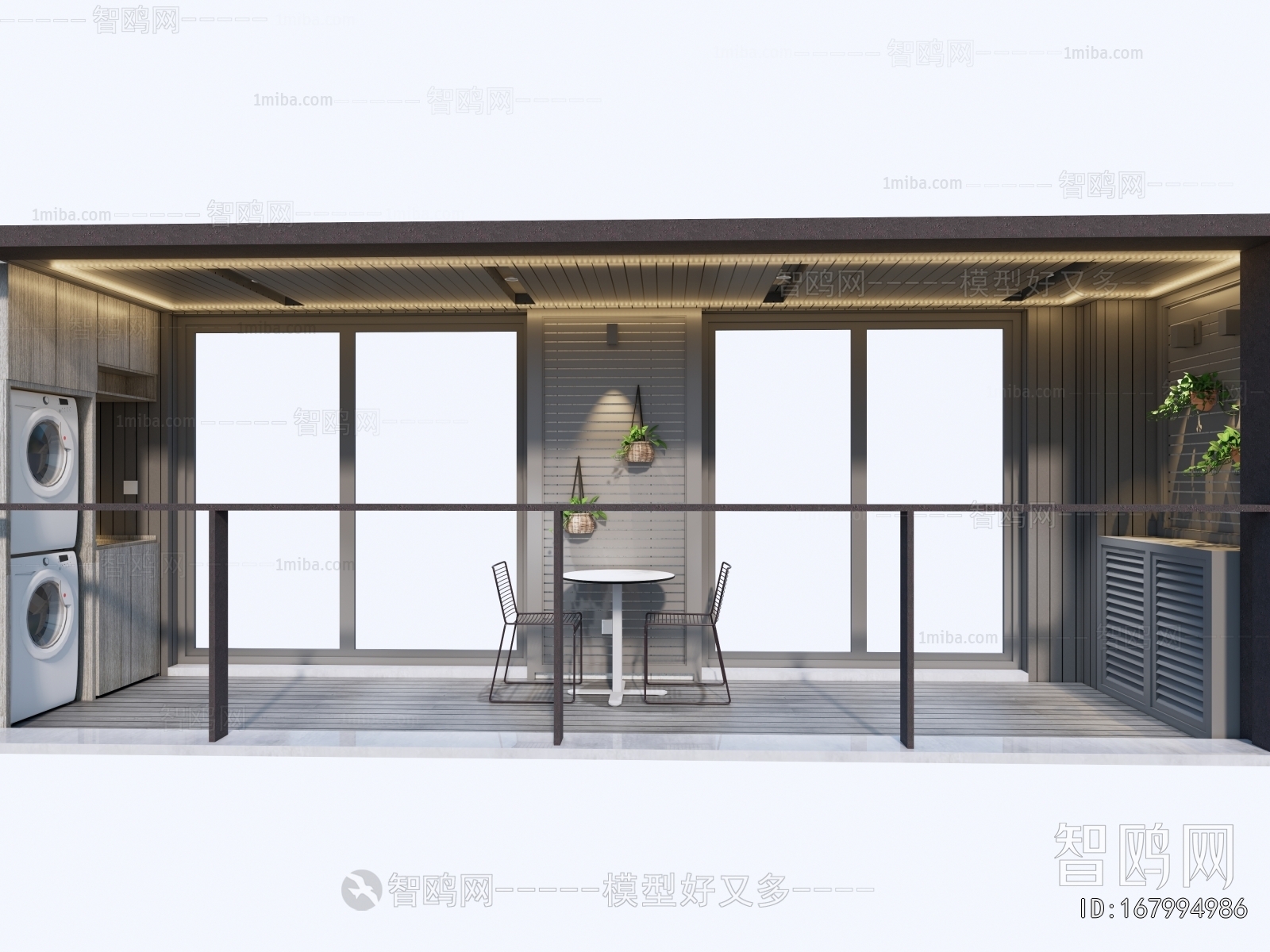 Modern Leisure Balcony