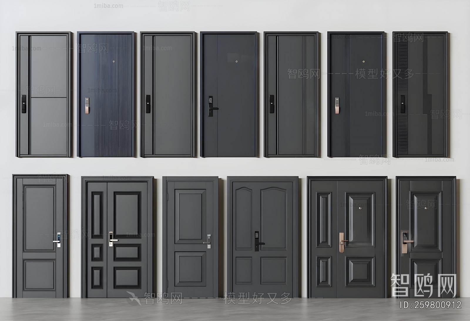 Modern Entrance Door