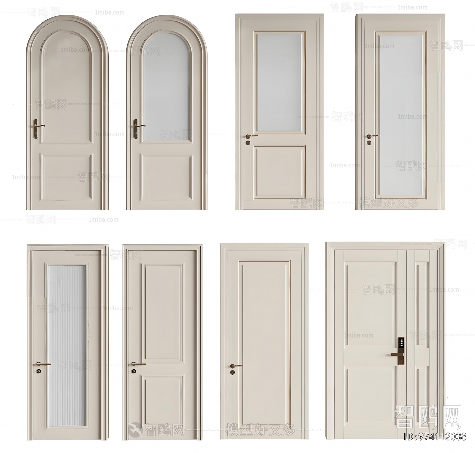 French Style Single Door