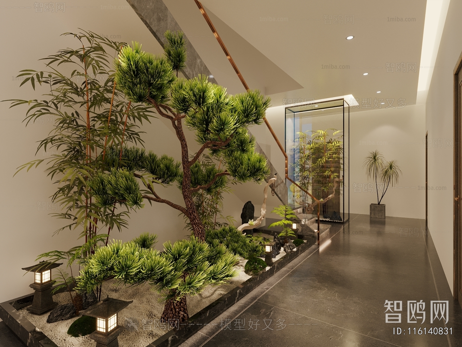 New Chinese Style Stairwell