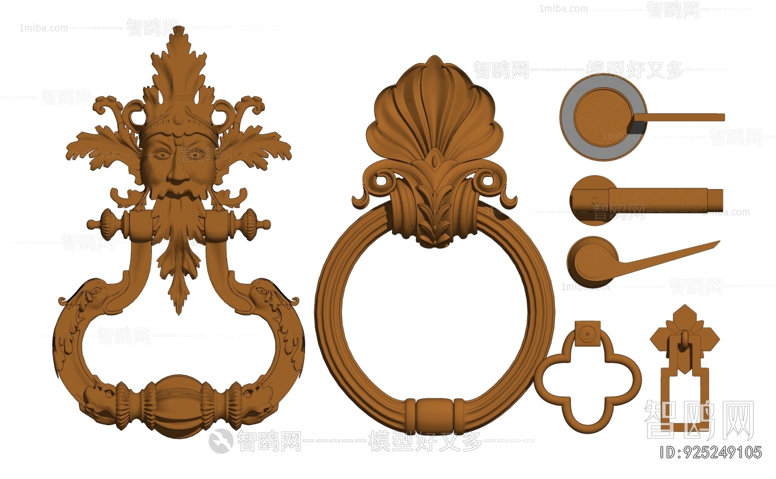 Chinese Style Door Handle