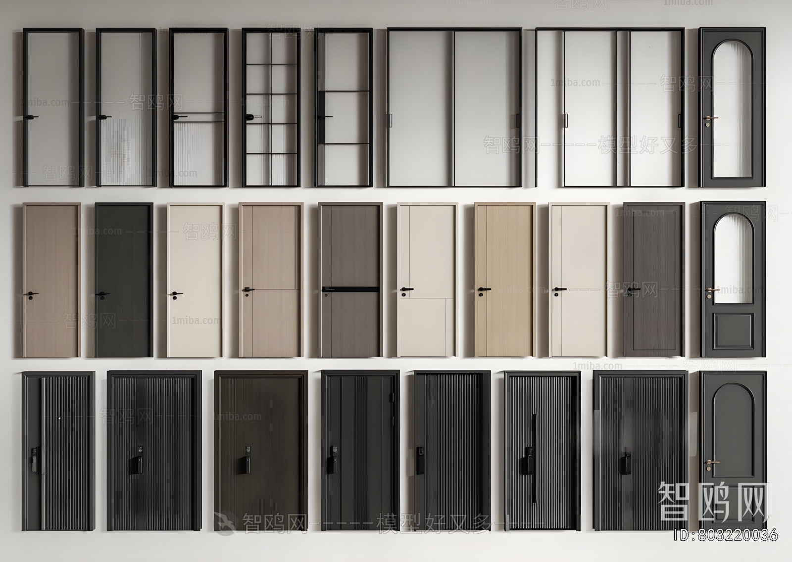 Modern Entrance Door