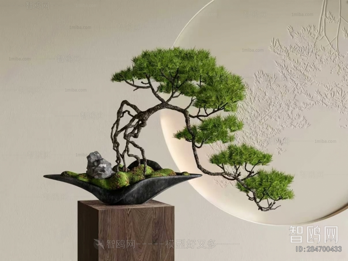 New Chinese Style Bonsai